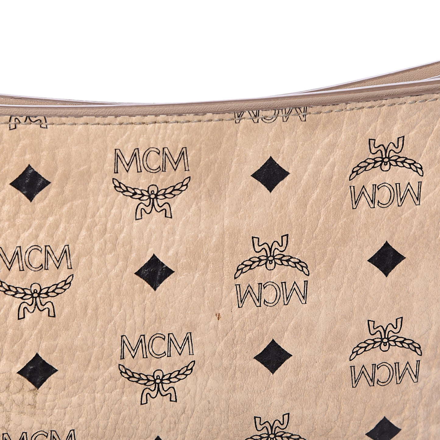 Visetos Medium Essential Shoulder Bag Beige