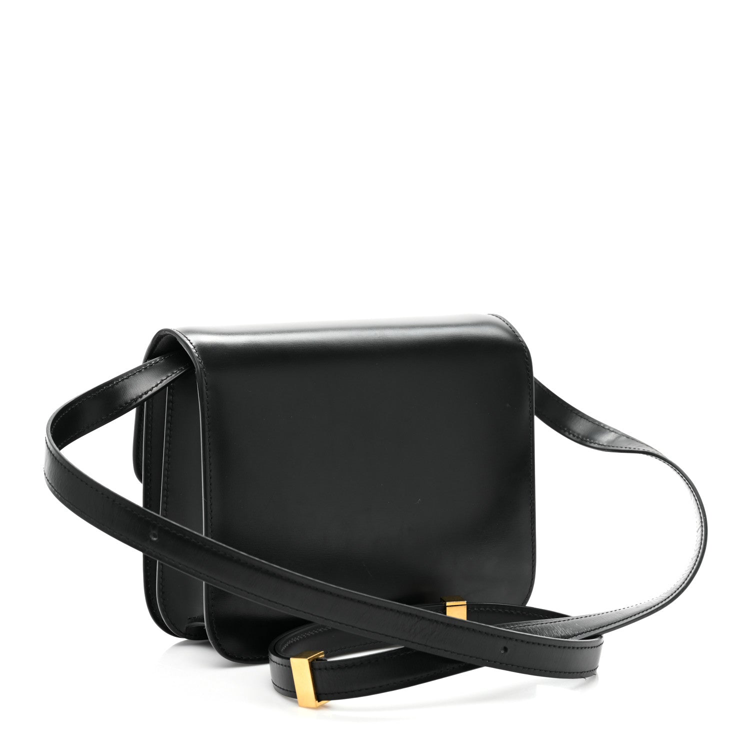 Celine Box Calfskin Teen Classic Box Flap Bag Black 3 of 11