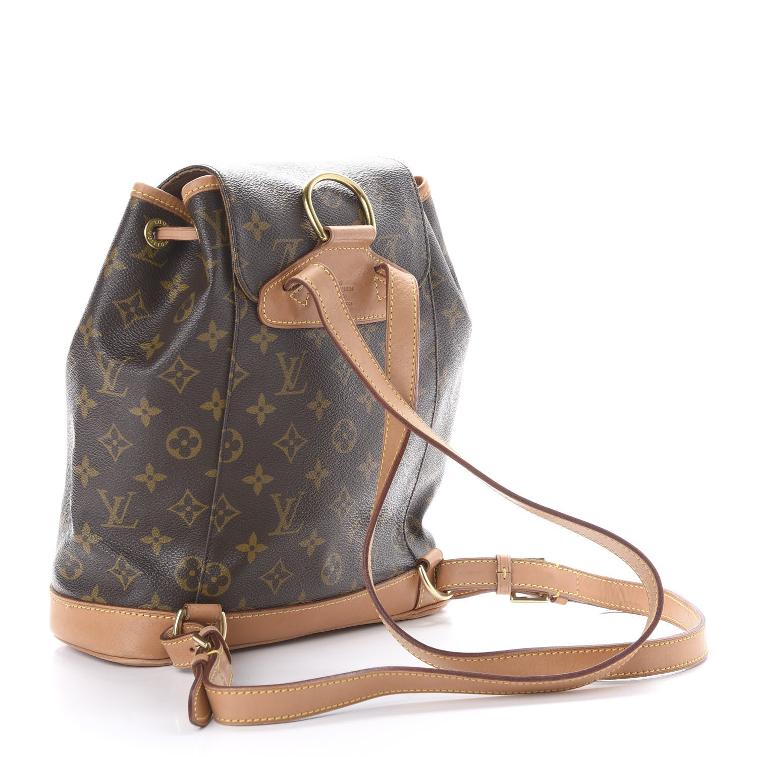 Louis Vuitton Monogram Montsouris MM Backpack 2 of 9