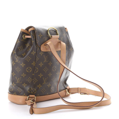 Louis Vuitton Monogram Montsouris MM Backpack 2 of 9