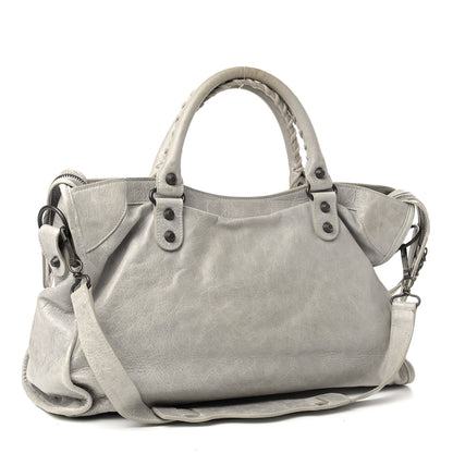 Balenciaga Agneau Classic Hardware City Argent 2 of 8