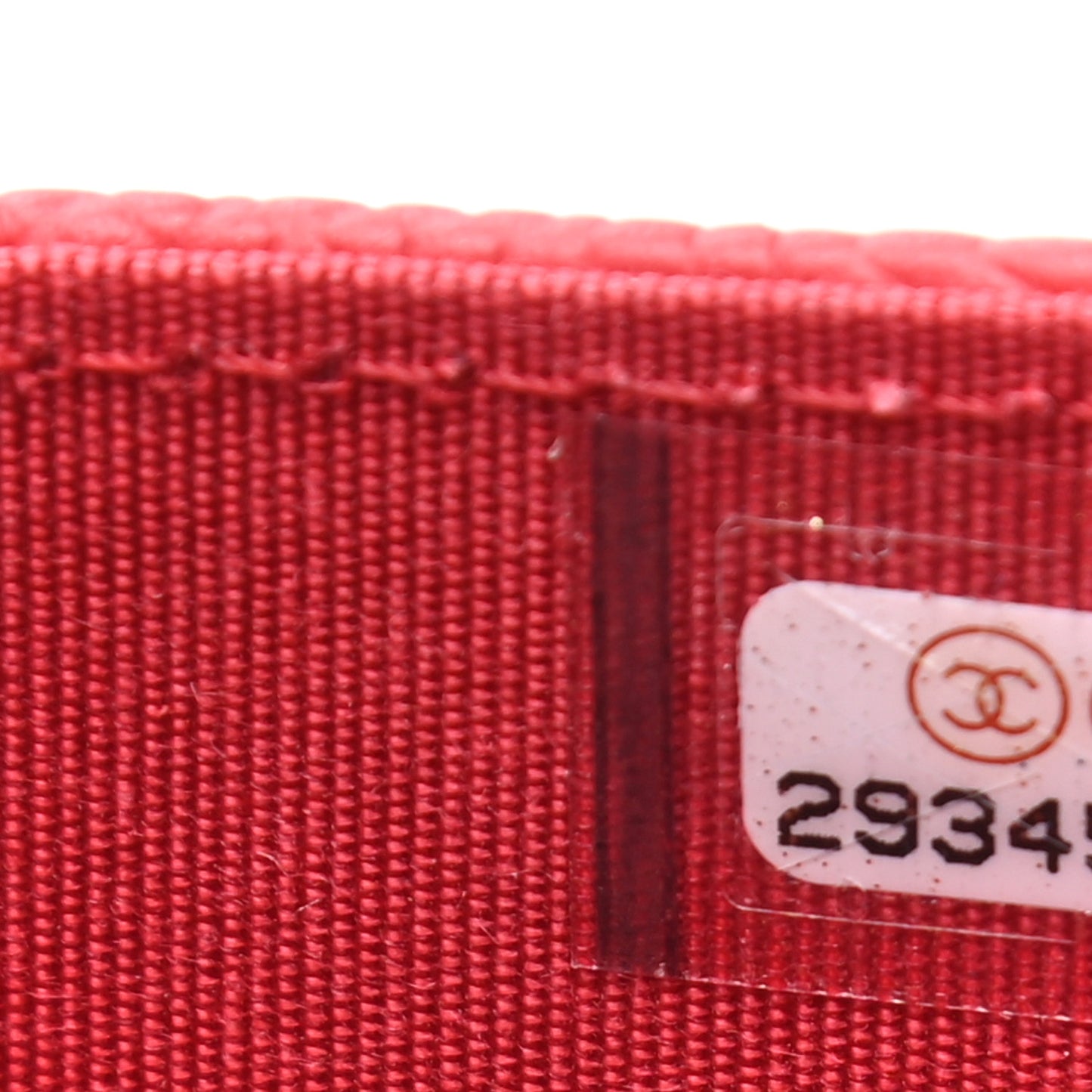 Caviar Quilted Boy Flap Card Holder Red