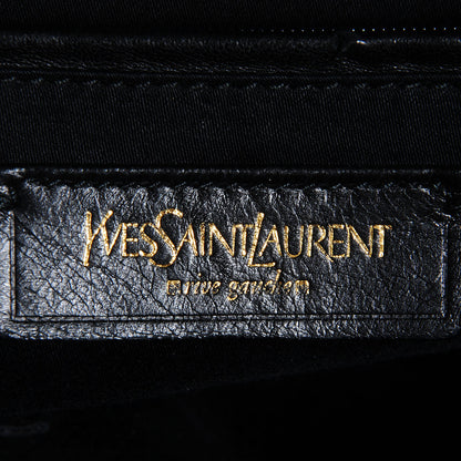 Saint Laurent Patent Large Muse Black 6 of 9