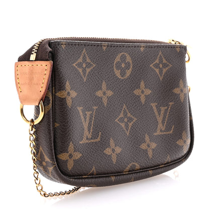 Louis Vuitton Monogram Mini Pochette Accessories 3 of 8