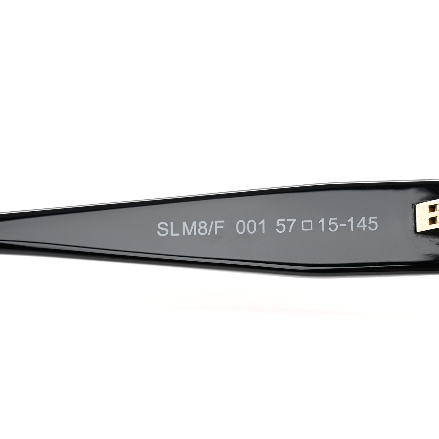 Saint Laurent Acetate Sunglasses SL M8/F  Black 7 of 8