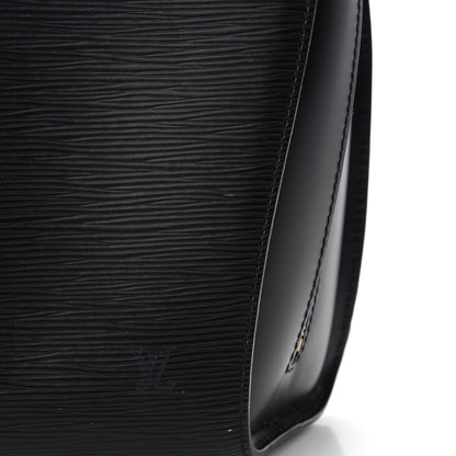 Louis Vuitton Epi Mabillon Backpack Black 9 of 10