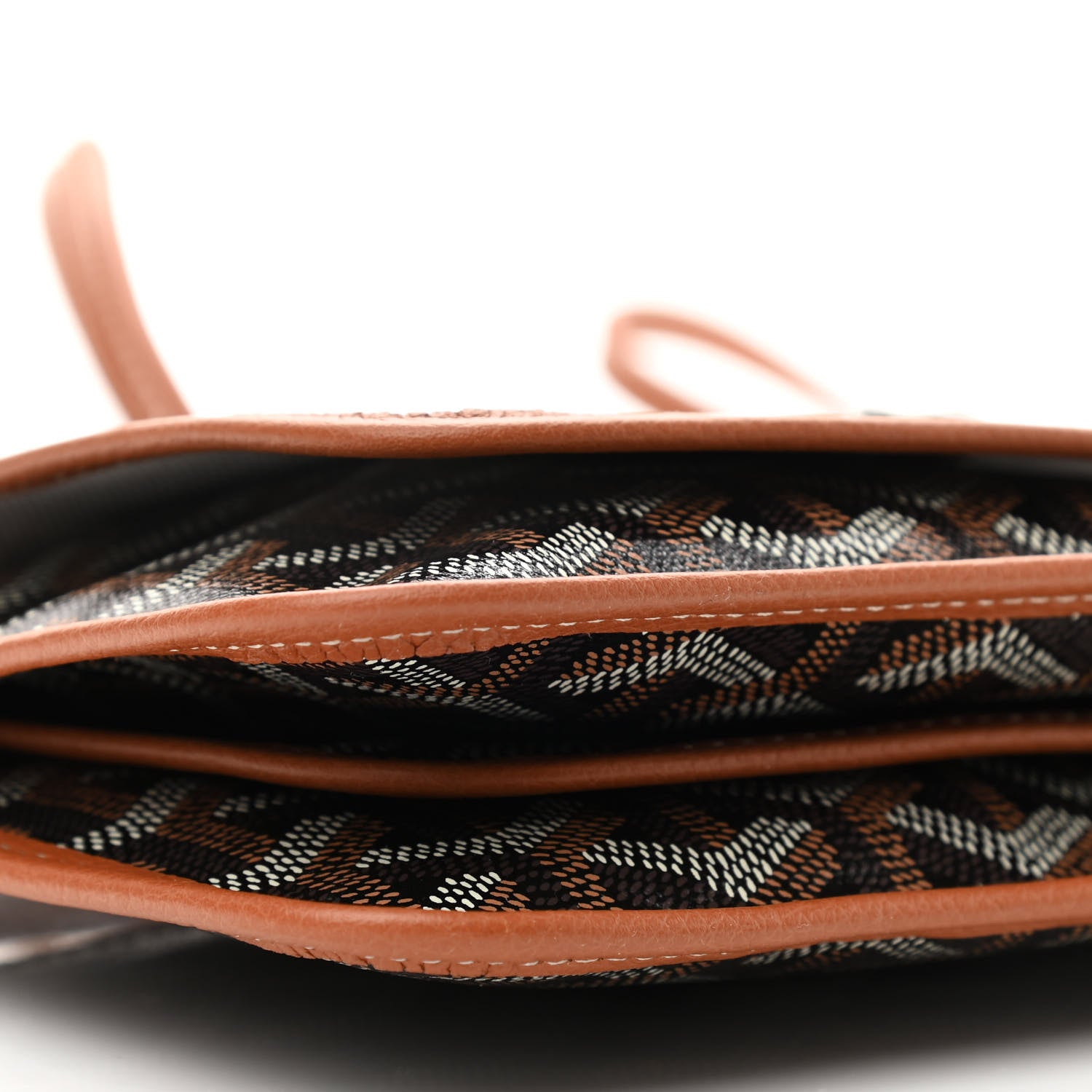 Goyard Goyardine Plumet Wallet Clutch Black Gold 10 of 11