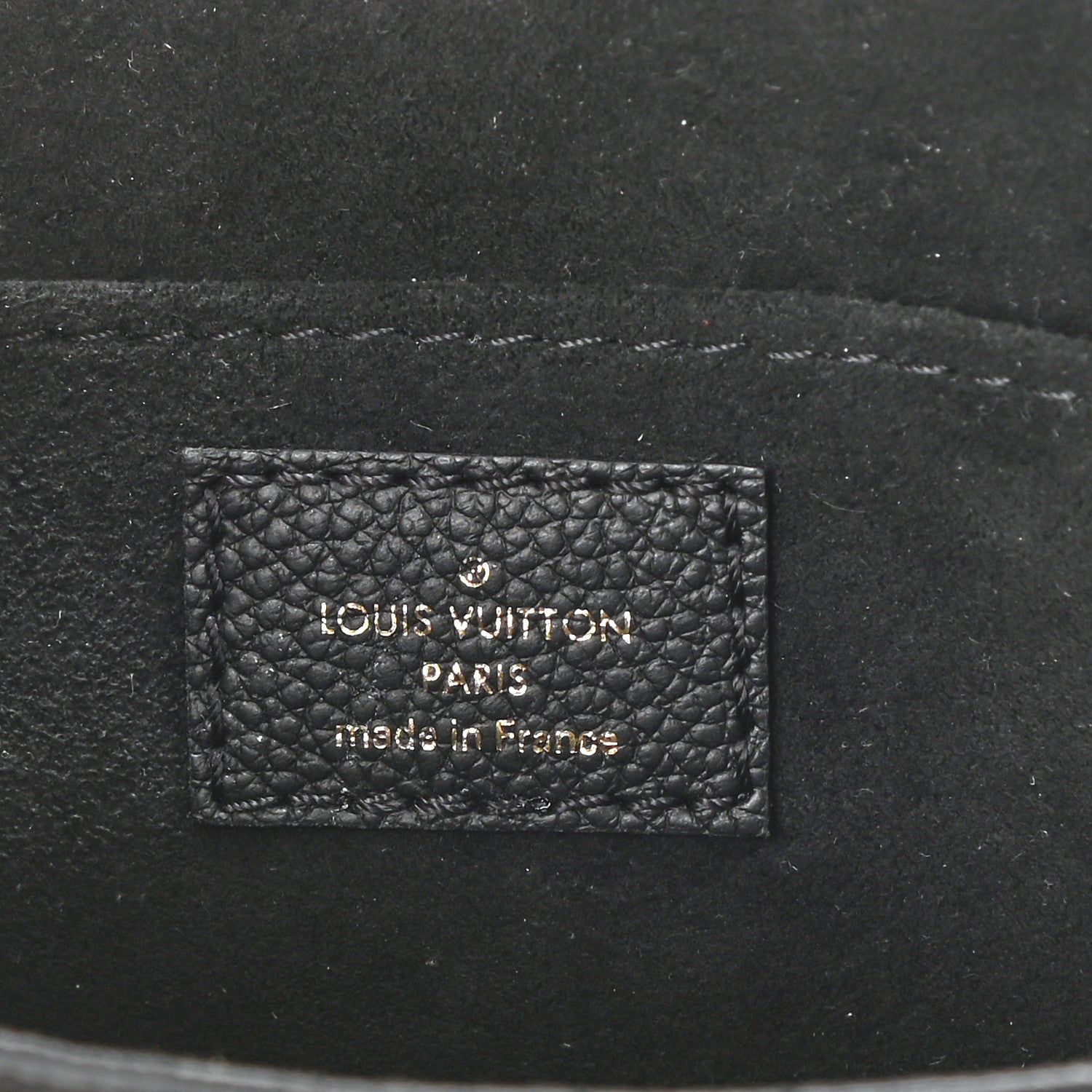 Louis Vuitton Empreinte Monogram Giant Petit Sac Plat Black 6 of 7
