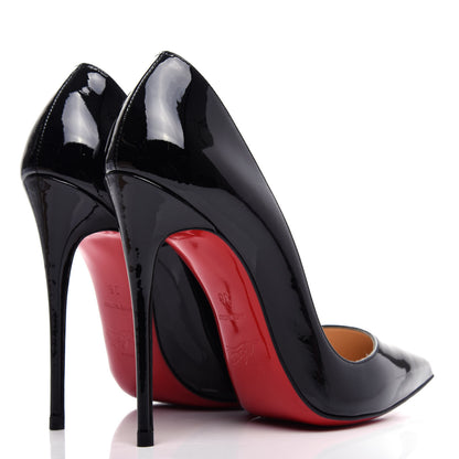 Christian Louboutin Patent So Kate 120 Pumps 36 Black 4 of 10
