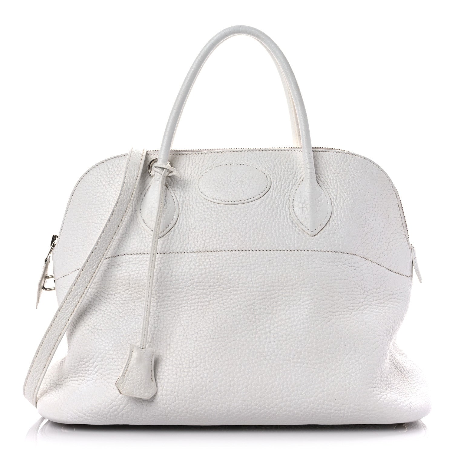 Hermes Taurillon Clemence Bolide 35 White 1 of 28