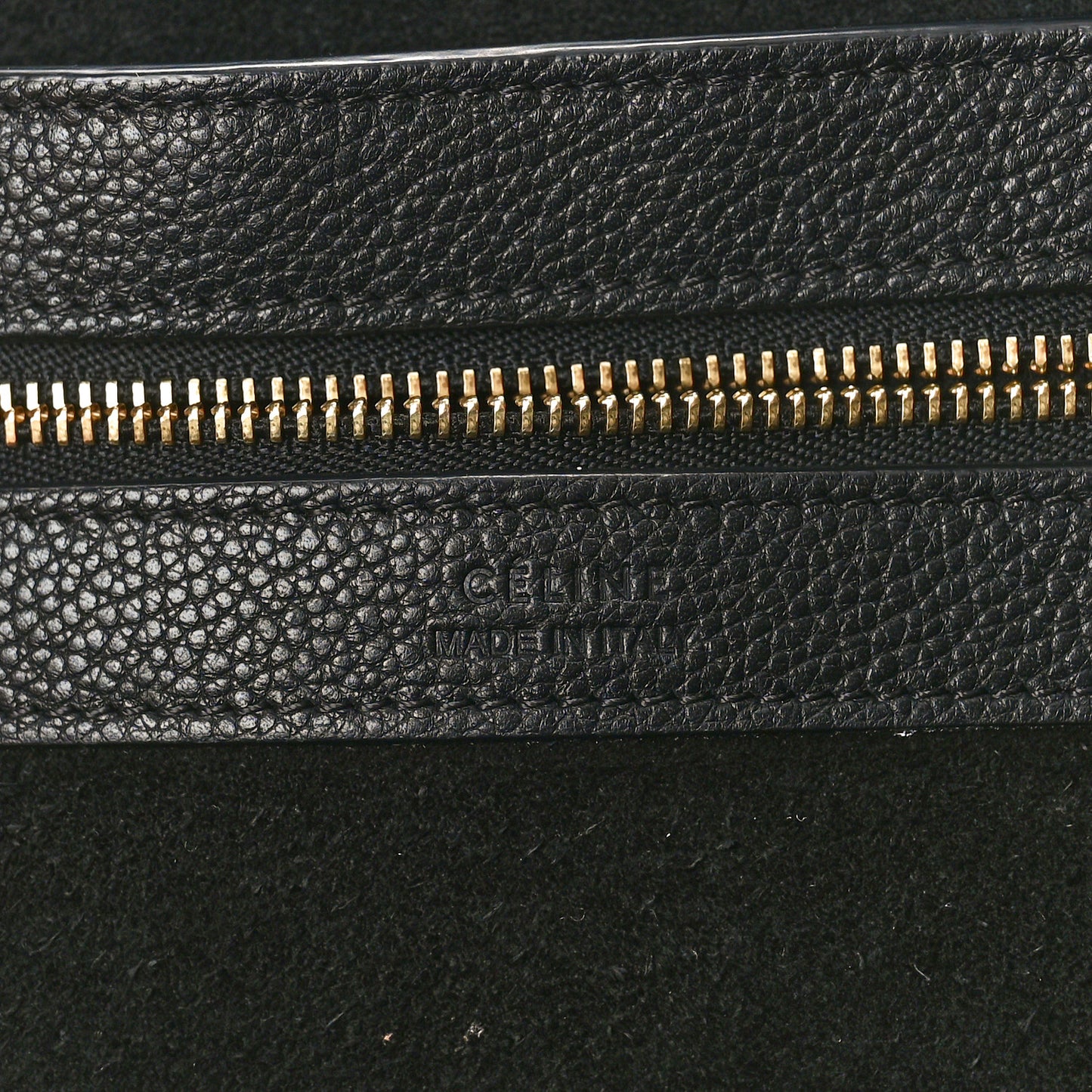 Soft Grained Calfskin Medium Belt Cabas Phantom Black