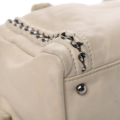 Chanel Smooth Calfskin Large Luxe Ligne Bowler Light Beige 9 of 16