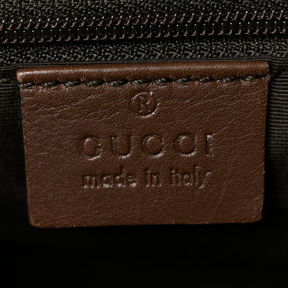 Gucci Monogram Jackie O Hobo Dark Brown 6 of 10