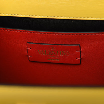Valentino Garavani Smooth Calfskin Small VSling Shoulder Bag Senape 8 of 10