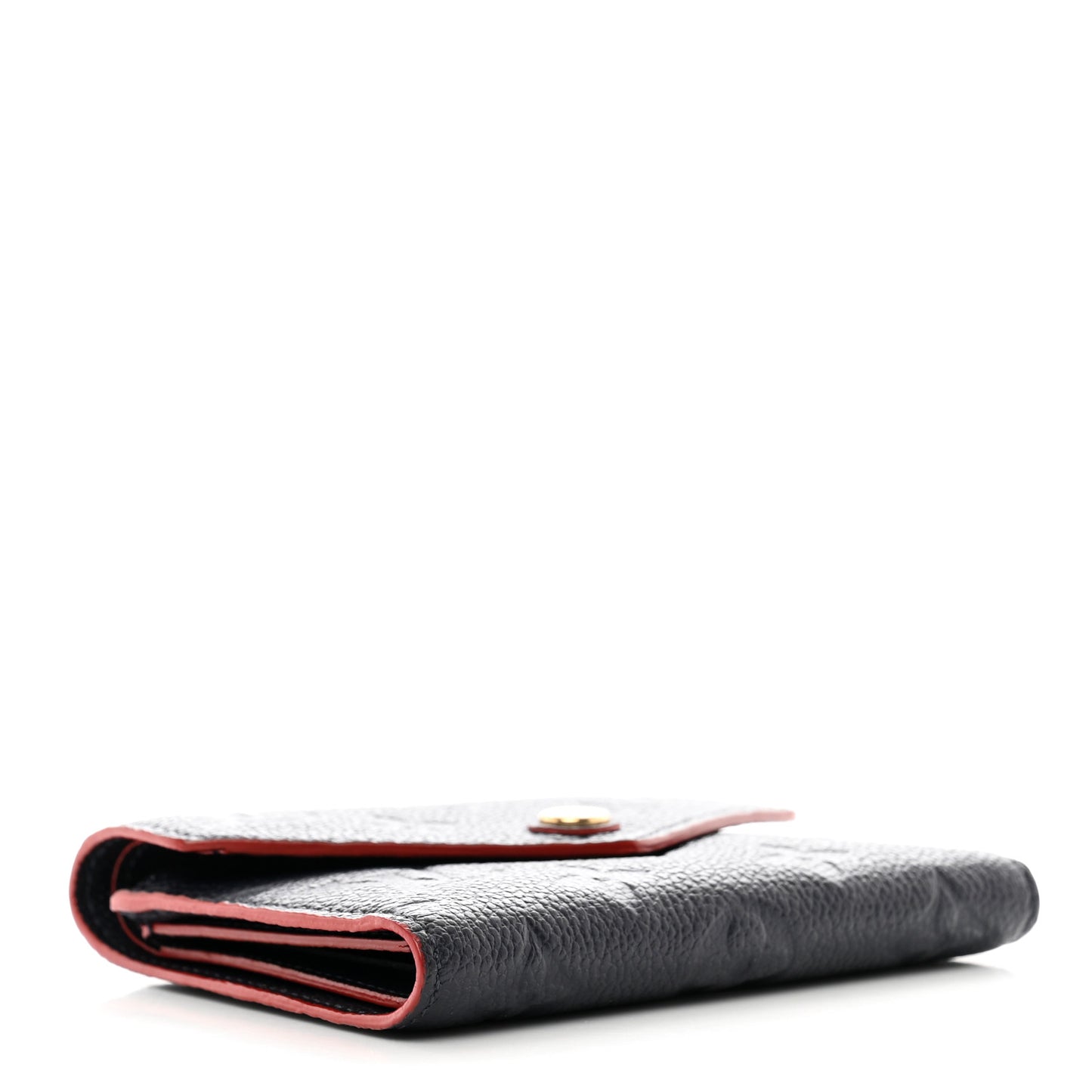 Empreinte Victorine Wallet Marine Rouge
