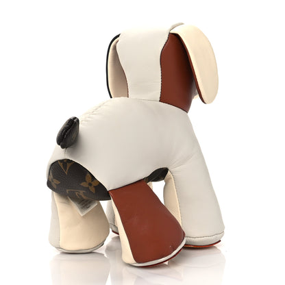 Louis Vuitton Calfskin Monogram Doudou Oscar Dog Beige 5 of 12