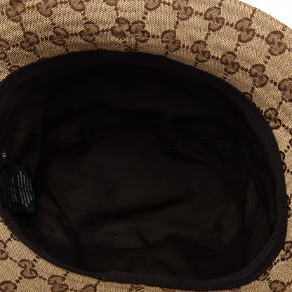 Gucci Monogram Web Bucket Hat XL Brown 7 of 9