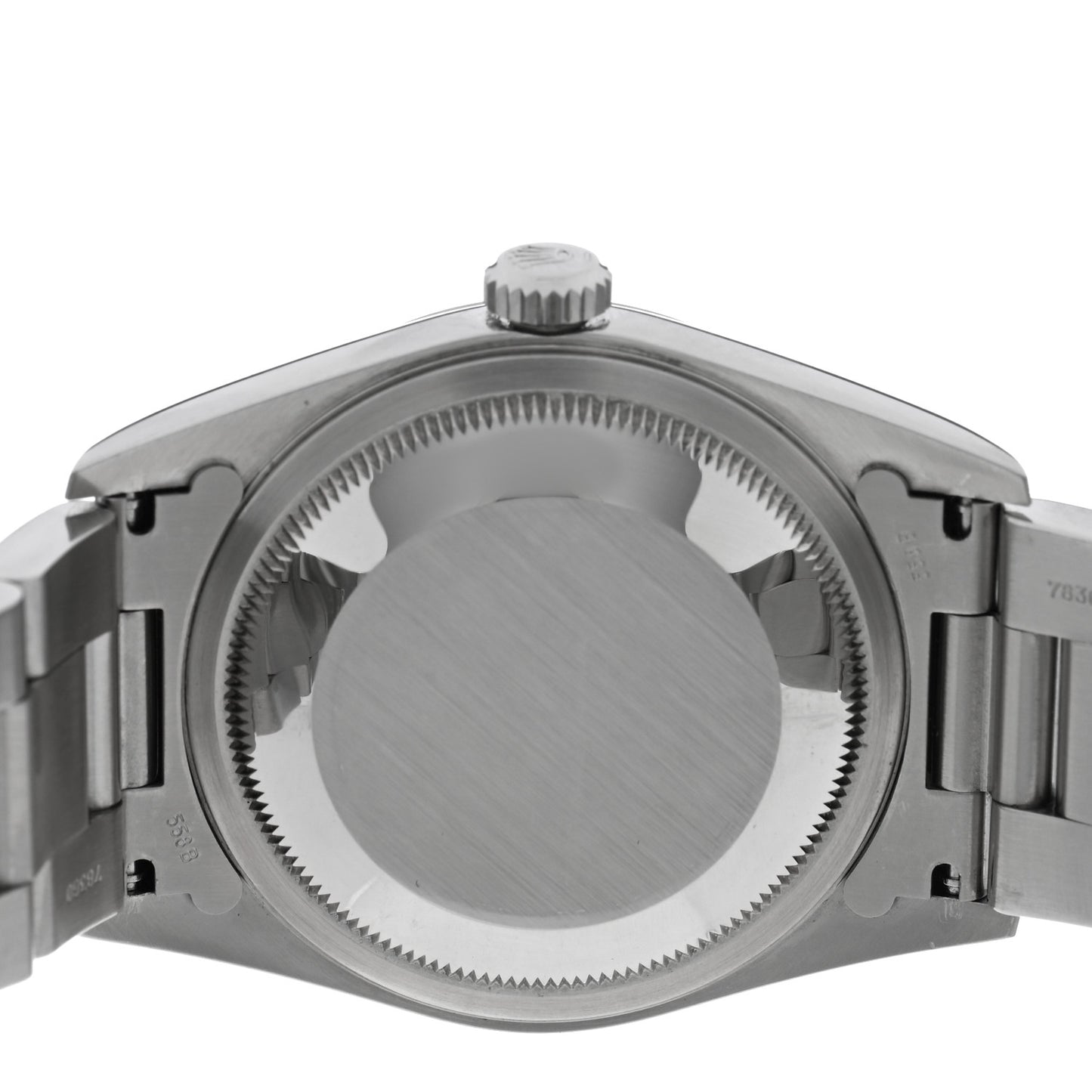 Stainless Steel 36mm Oyster Perpetual Datejust Watch White Roman 16200