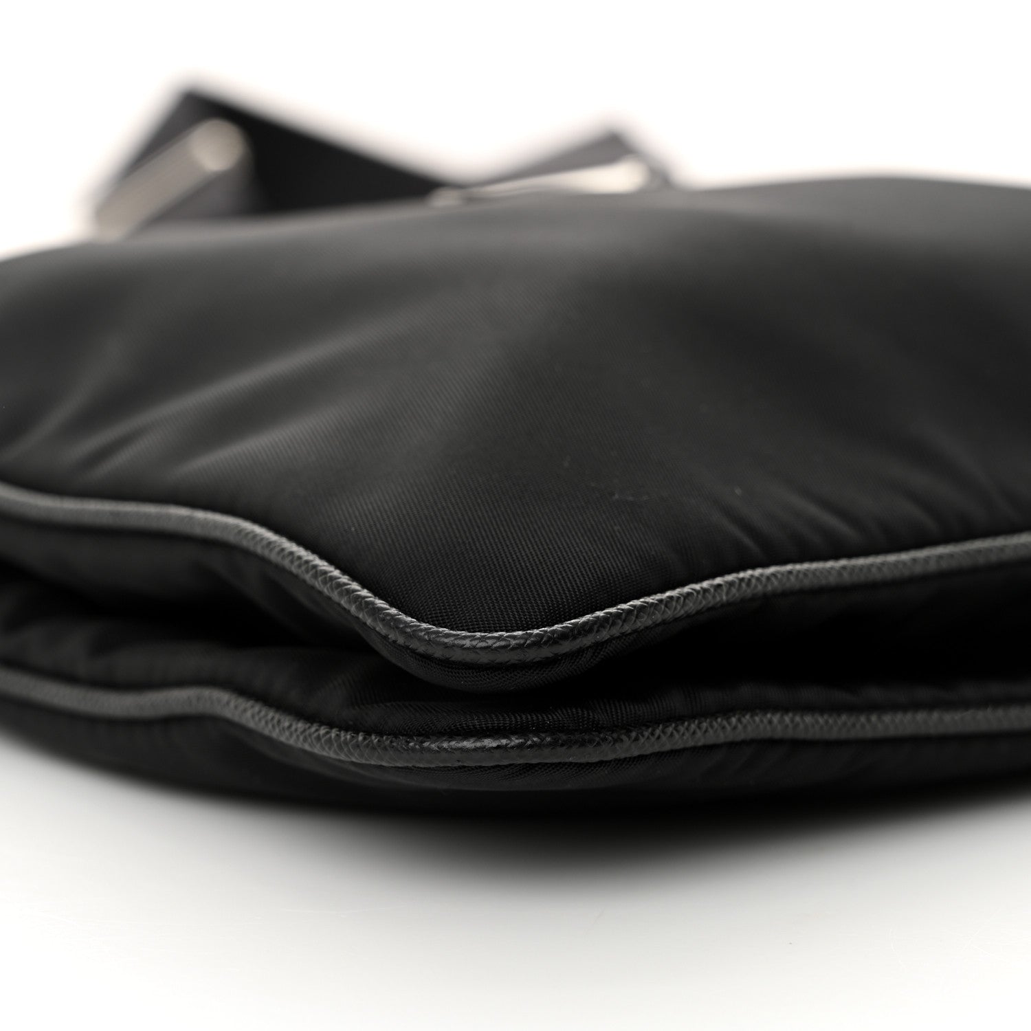 Prada Re-Nylon Saffiano Re-Edition 2000 Double Zip Crossbody Bag Black 9 of 11