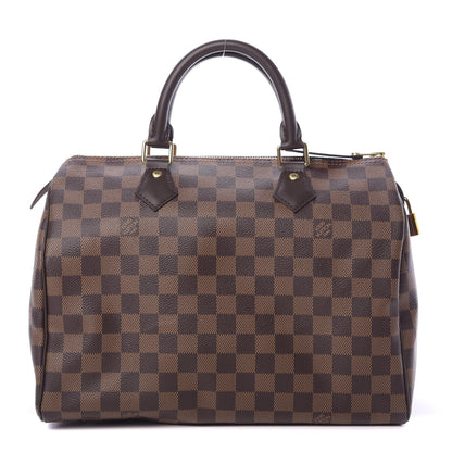 Louis Vuitton Damier Ebene Speedy 30 1 of 10