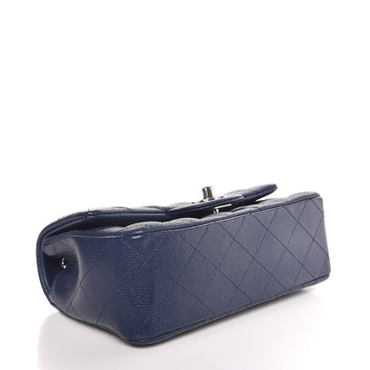 Chanel Caviar Quilted Mini Rectangular Flap Navy 4 of 8