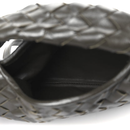 Bottega Veneta Calfskin Intrecciato Mini Hop Kaki 5 of 11