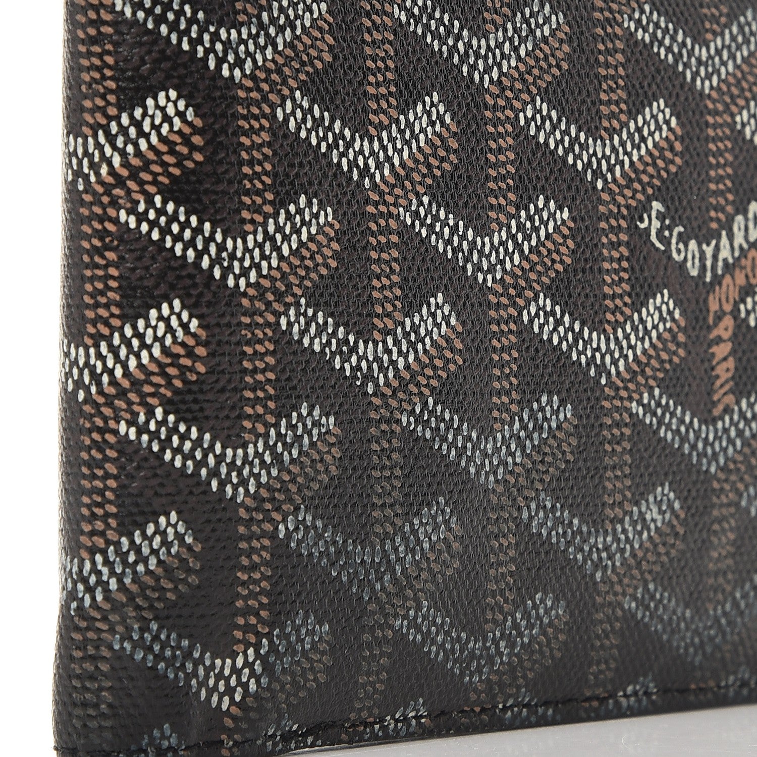 Goyard Goyardine Saint Florentin Bi-Fold Wallet Black 8 of 8