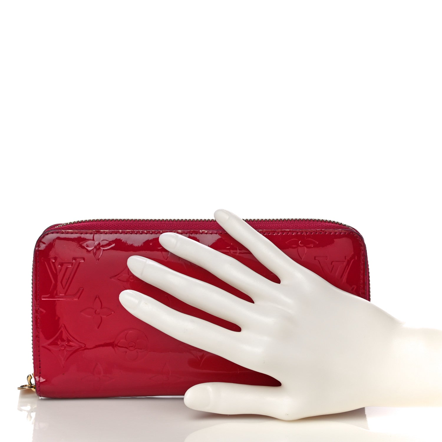 Louis Vuitton Vernis Zippy Wallet Rose Indien 2 of 12