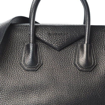 Givenchy Metallic Sugar Goatskin Medium Antigona Gunmetal 11 of 11