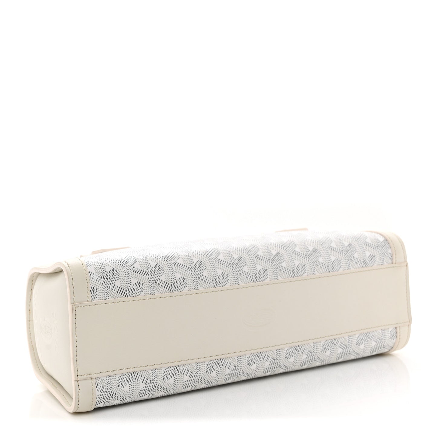 Goyardine Bonbonniere Bag White