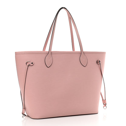 Louis Vuitton Epi Neverfull MM Rose Ballerine 4 of 10