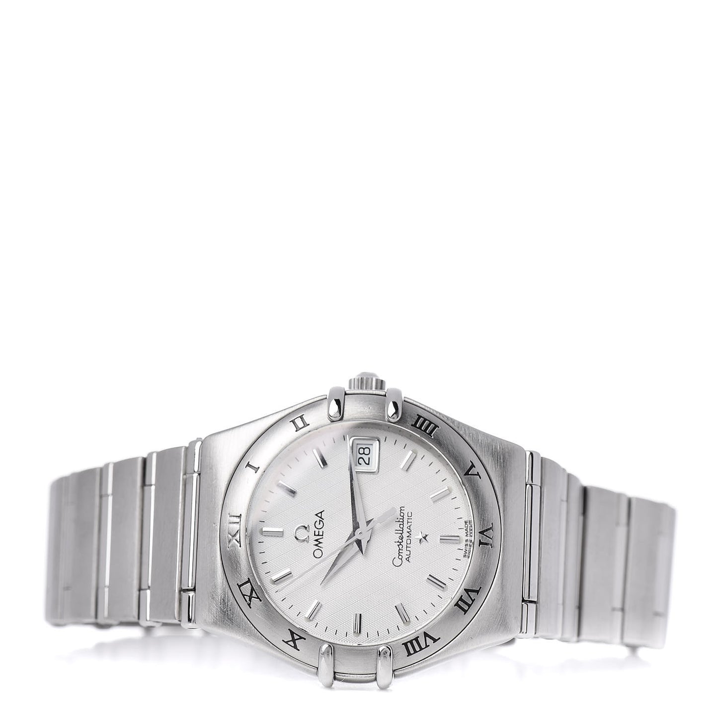 Stainless Steel 27mm Constellation Automatic Watch White 766.1201