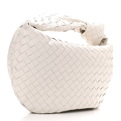 Bottega Veneta Nappa Intrecciato Teen Jodie Hobo White 3 of 11