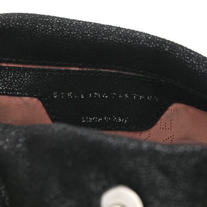 Stella McCartney Shaggy Deer Mini Falabella Fold Over Tote Black 5 of 9