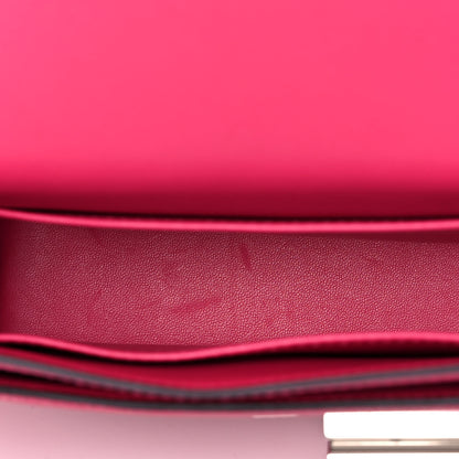 Hermes Chevre Mysore Mini Verrou Large Strap Bag Rose Mexico 11 of 12