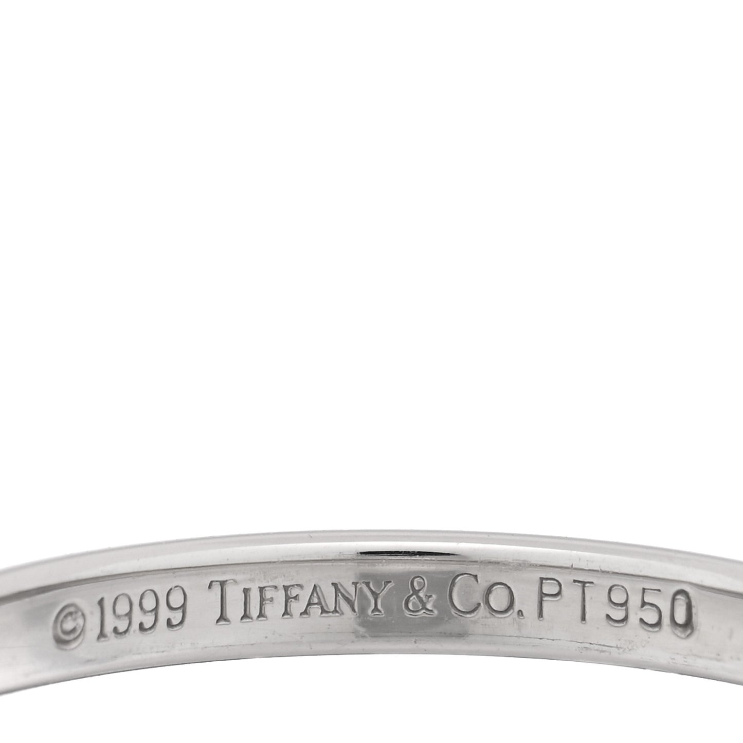 Platinum 2mm Forever Wedding Band Ring 51 5.75