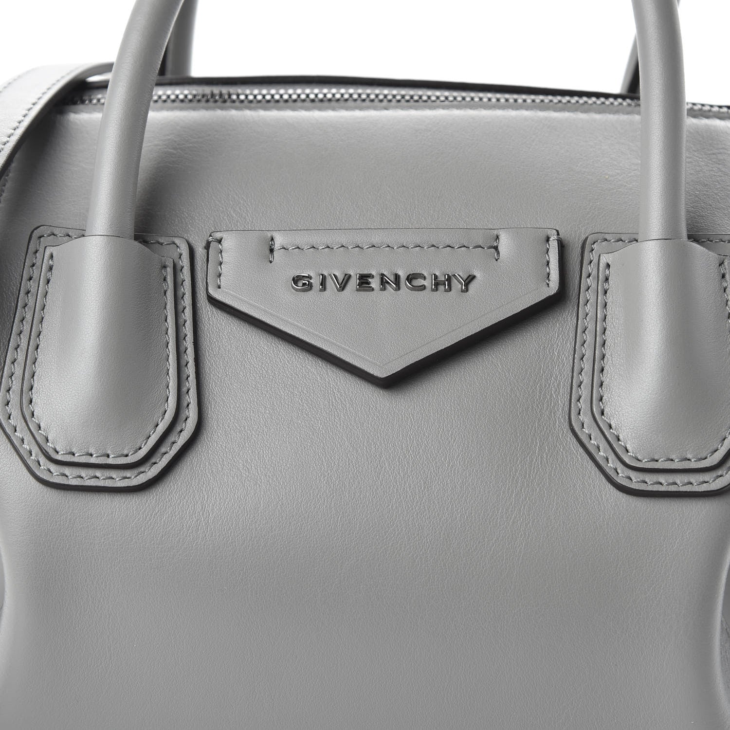 Givenchy Soft Calfskin Small Antigona Pearl Grey 9 of 9