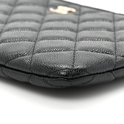 Chanel Caviar Quilted Cosmetic Case Black 8 of 10