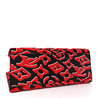 Louis Vuitton X UF Tufted Monogram Onthego GM Black Red 4 of 8