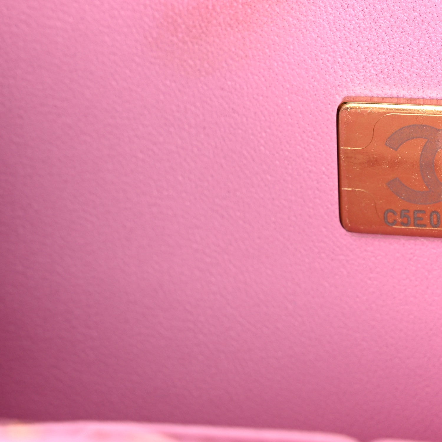 Chanel Caviar Quilted Medium Double Flap Pink 7 of 11