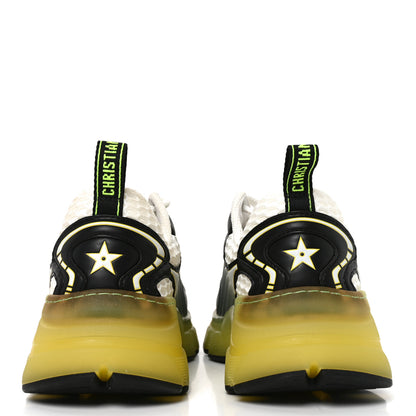 Christian Dior Matte Technical Fabric Mesh Dior Vibe Sneakers 37.5 White Yellow 5 of 10