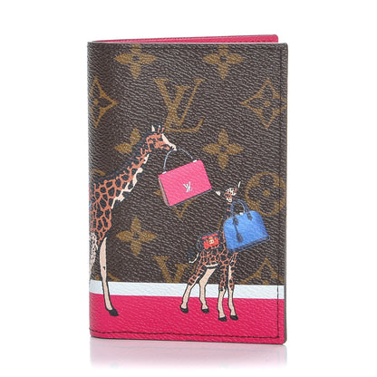 Louis Vuitton Monogram 2017 Christmas Animation Passport Cover 1 of 8