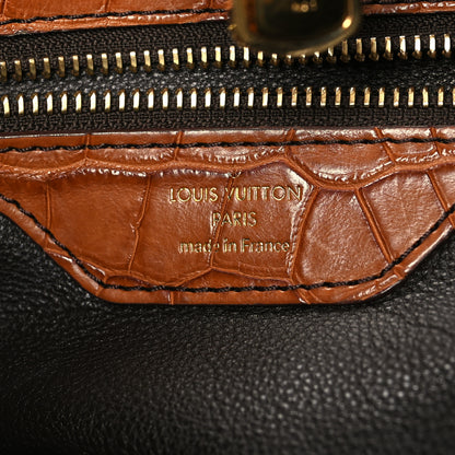 Louis Vuitton Monogram Alligator Trim Mahina XL 8 of 14