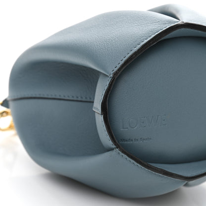 Loewe Calfskin Mini Elephant Crossbody Bag Stone Blue 8 of 9