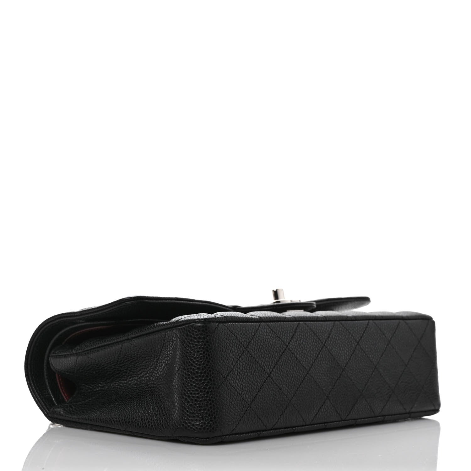 Chanel Caviar Quilted Medium Double Flap Black 4 of 11