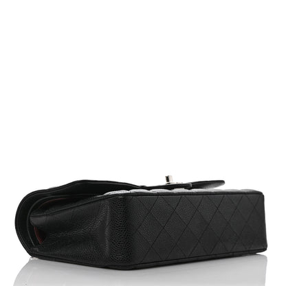 Chanel Caviar Quilted Medium Double Flap Black 4 of 11