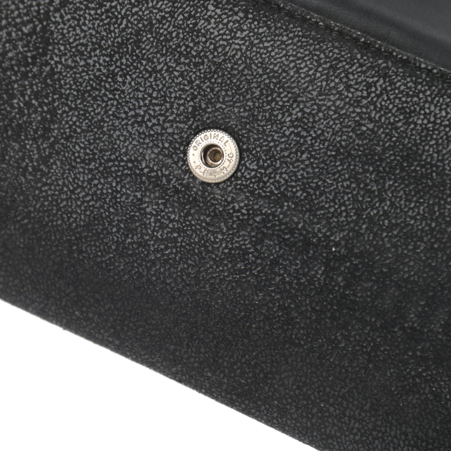 Shaggy Deer Falabella Flap Wallet Black