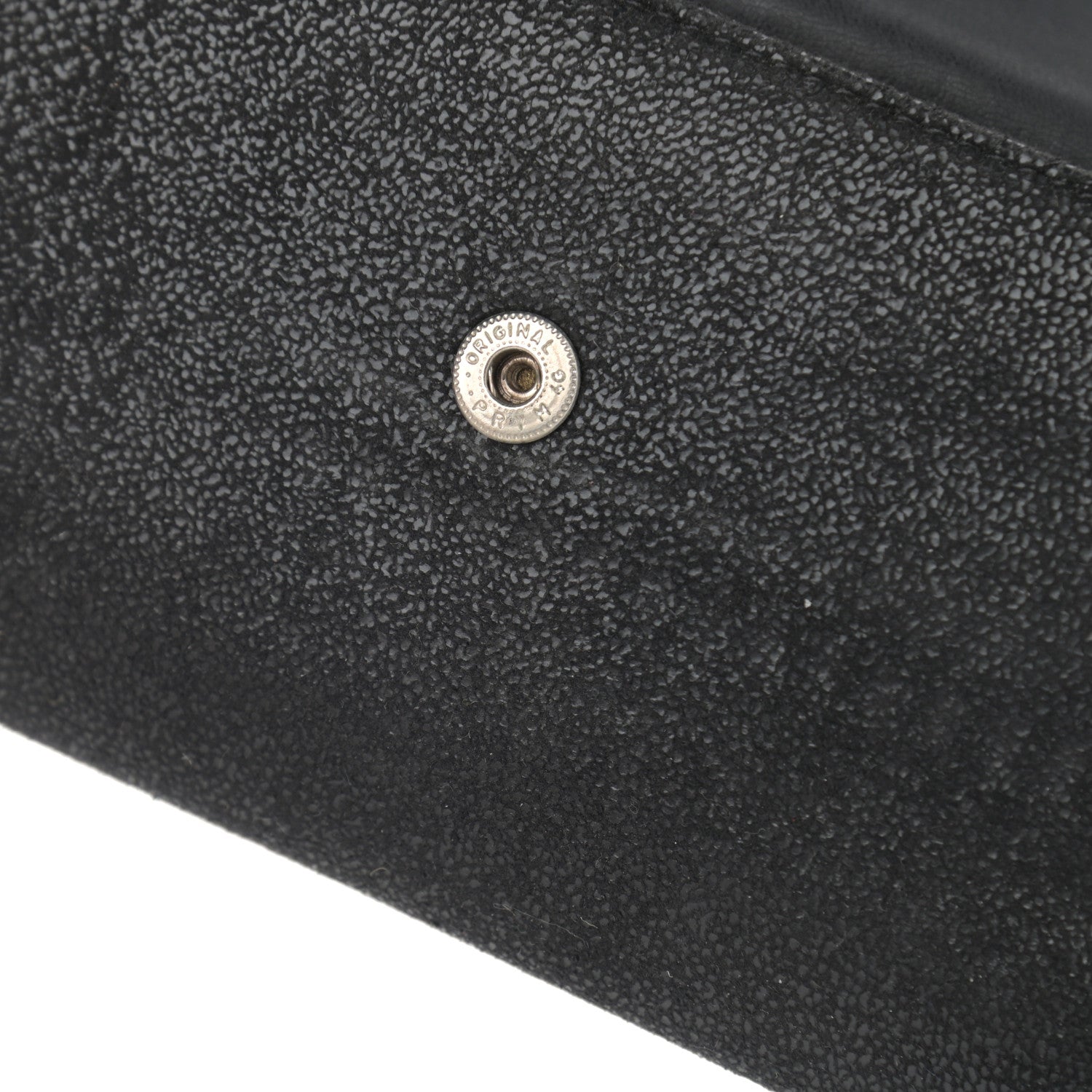 Stella McCartney Shaggy Deer Falabella Flap Wallet Black 10 of 10