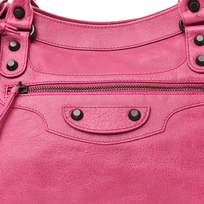 Balenciaga Agneau Classic Hardware Velo Cyclamen Fucsia 9 of 14