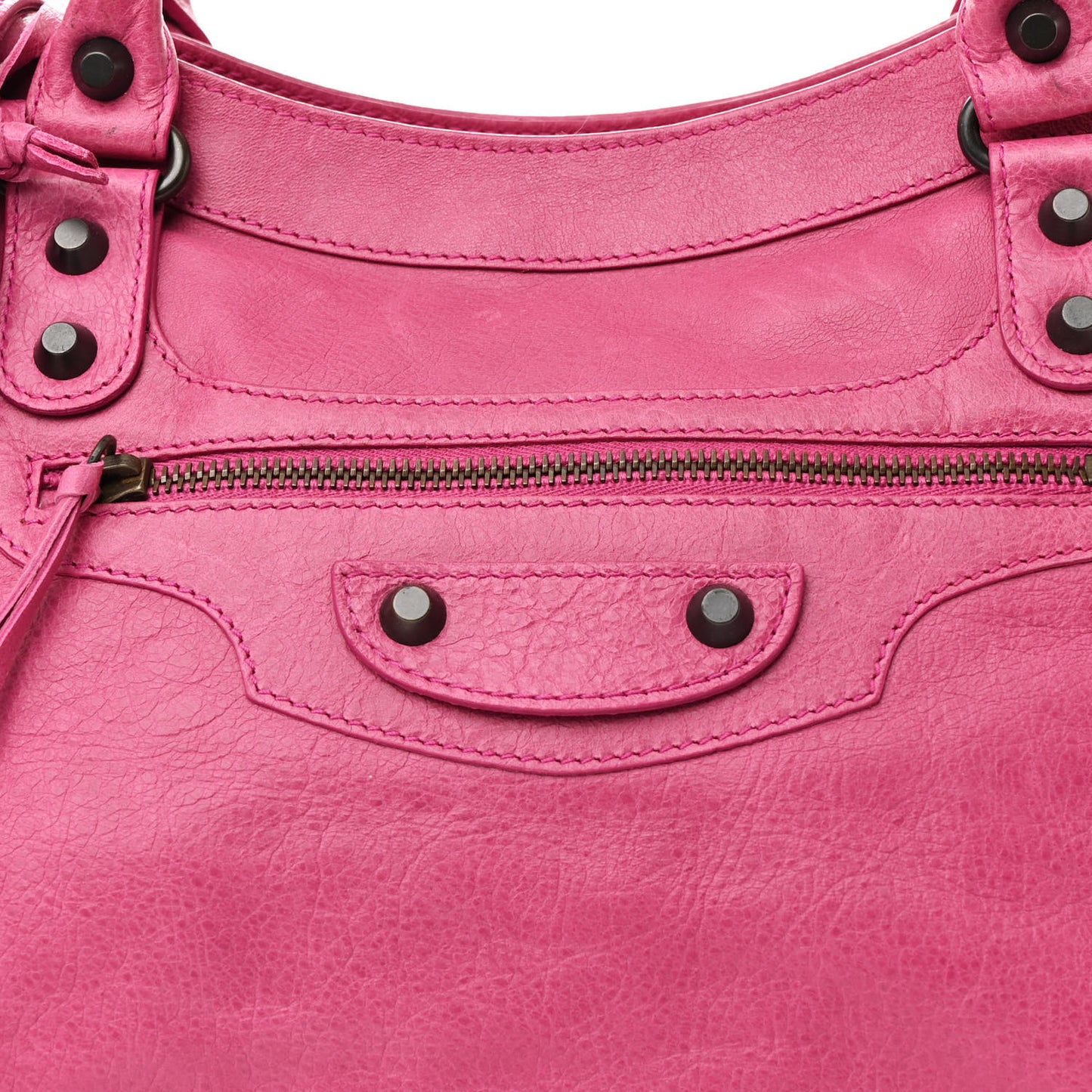 Agneau Classic Hardware Velo Cyclamen Fucsia
